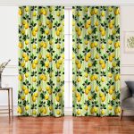 - Rh-Perde-3103-Yesil-Zeminli-3-Boyutlu-Limon-Desenli-Dijital-Baskili-Salon-Fon-Perde - Realhomes Yeşil Zeminli 3 Boyutlu Limon Desenli Dijital Baskılı Salon Fon Perde Realhomes