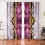 - Rh-Perde-3128-Murdum-Beyaz-Altin-Desenli-Modern-Salon-Fon-Perde - Realhomes  Mürdüm Beyaz Altın Desenli Modern Salon Fon Perde Realhomes