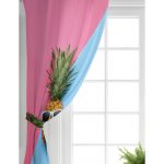 - Rh-Perde-3175-Mavi-Pembe-Ananas-Desenli-Modern-Salon-Fon-Perde-1 - Realhomes Mavi Pembe Ananas Desenli Modern Salon Fon Perde Realhomes