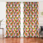 - Rh-Perde-3252-Pembe-Zeminli-Ananaslar-Ozel-Tasarim-Salon-Fon-Perde - Realhomes Pembe Zeminli Ananaslar Özel Tasarım Salon Fon Perde Realhomes