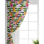 - Rh-Perde-3253-Siyah-Zeminli-Renkli-Ananaslar-Ozel-Tasarim-Salon-Fon-Perde-1 - Realhomes Siyah Zeminli Renkli Ananaslar Özel Tasarım Salon Fon Perde Realhomes