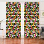 - Rh-Perde-3253-Siyah-Zeminli-Renkli-Ananaslar-Ozel-Tasarim-Salon-Fon-Perde - Realhomes Siyah Zeminli Renkli Ananaslar Özel Tasarım Salon Fon Perde Realhomes