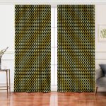 - Rh-Perde-3256-Siyah-Zeminde-Gold-Geometrik-Desenli-Salon-Fon-Perde - Realhomes Siyah Zeminde Gold Geometrik Desenli Salon Fon Perde Realhomes