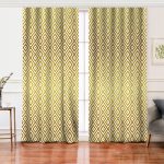 - Rh-Perde-3268-Altin-Renkli-Geometrik-Desenli-Ozel-Tasarim-Salon-Fon-Perde - Realhomes Altın Renkli Geometrik Desenli Özel Tasarım Salon Fon Perde Realhomes