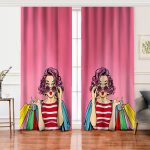 - Rh-Perde-3289-Pembe-Zeminli-Popart-Desenli-Salon-Fon-Perde - Realhomes  Pembe Zeminli Popart Desenli Salon Fon Perde Realhomes