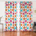 RealHomes Dijital Baskılı Salon Fon Perde Realhomes