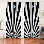 RealHomes Dijital Baskılı Salon Fon Perde Realhomes