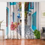 - Rh-Perde-771-Cicek-Temali-Dijital-Baskili-Salon-Fon-Perde - Realhomes Çiçek Temalı Dijital Baskılı Salon Fon Perde Realhomes