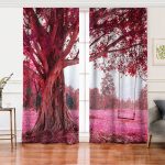 - Rh-Perde-803-Agac-Temali-Dijital-Baskili-Salon-Fon-Perde - Realhomes Ağaç Temalı Dijital Baskılı Salon Fon Perde Realhomes