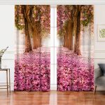 - Rh-Perde-82-Cicek-Bahcesi-Dijital-Baskili-Salon-Fon-Perde - Realhomes Çiçek Bahçesi Dijital Baskılı Salon Fon Perde Realhomes