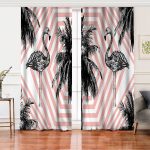 - Rh-Perde-969-Flamingo-Desenli-Dijital-Baskili-Dekoratif-Salon-Fon-Perde - Realhomes Flamingo Desenli Dijital Baskılı Dekoratif Salon Fon Perde Realhomes