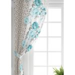 RealHomes Dijital Baskılı Salon Fon Perde Realhomes