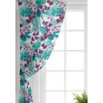 RealHomes Dijital Baskılı Salon Fon Perde Realhomes