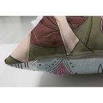 - Suet-K-162-2 - Realhomes  Çift Taraflı Pop Art Desenli Dijital Baskılı Modern Süet Yastık Kırlent Kılıfı Realhomes