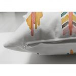 - Suet-K-2008-2 - Realhomes Çift Taraflı Renkli Oklar Dijital Baskılı Modern Süet Yastık Kırlent Kılıfı Realhomes