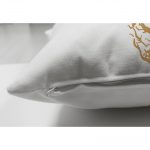 - Suet-K-2034-2 - Realhomes  Altın Renk Kaktüs Dijital Baskılı Çift Taraflı Süet Yastık Kırlent Kılıfı Realhomes