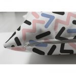 - Suet-K-2044-2 - Realhomes  Modern Renkli Şekiller Çift Taraflı Süet Yastık Kırlent Kılıfı Realhomes