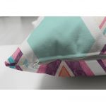 - Suet-K-2052-2 - Realhomes  Modern Renkli Şekiller Çift Taraflı Dijital Baskılı Süet Kırlent Kılıfı Realhomes