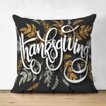 - Suet-K-2081 - Realhomes  Renkli Sloganlı Çift Taraflı Dijital Baskılı Modern Süet Yastık Kırlent Kılıfı Realhomes