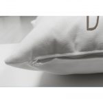 - Suet-K-2096-2 - Realhomes  Çift Taraflı Save The Date Motifli Dijital Baskılı Süet Yastık Kırlent Kılıfı Realhomes