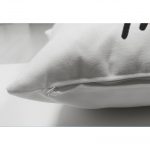 - Suet-K-2130-2 - Realhomes  Çift Taraflı You & Me Kalp Yazılı Dijital Baskılı Dekoratif Süet Yastık Kırlent Kılıfı Realhomes