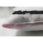 - Suet-K-2131-2 - Realhomes  Çift Taraflı Love Yaldızlı Kalp Desenli Dijital Baskılı Modern Süet Yastık Kılıfı Realhomes