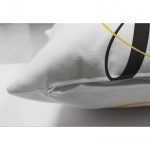 - Suet-K-2132-2 - Realhomes  Çift Taraflı Princess Girl Yazılı Dijital Baskılı Dekoratif Süet Yastık Kırlent Kılıfı Realhomes