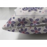 - Suet-K-214-2 - Realhomes  Çift Taraflı Geyik Desenli Dijital Baskılı Dekoratif Süet Yastık Kırlent Kılıfı Realhomes