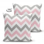 - Suet-K-2175-1 - Realhomes Çift Taraflı Modern Renkli Zigzag Desenli Dijital Baskılı Süet Yastık Kılıfı Realhomes