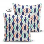 - Suet-K-2191-1 - Realhomes Çift Taraflı Renkli Geometrik Desenli Dijital Baskılı Modern Süet Yastık Kılıfı Realhomes