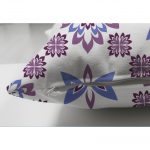 - Suet-K-2202-2 - Realhomes  Çift Taraflı Özel Tasarım Çiçek Resimli Dijital Bakılı Modern Süet Yastık Kılıfı Realhomes