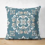 Özel Tasarım Motifli Çift Taraflı Dijital Baskılı Modern Süet Kırlent Kılıfı Realhomes