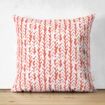 Modern Sulu Boya Desenli Çift Taraflı Dijital Baskılı Süet Yastık Kılıfı Realhomes