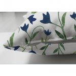 - Suet-K-2270-2 - Realhomes  Özel Tasarım Çiçek Desenli Çift Taraflı Dijital Baskılı Modern Süet Yastık Kılıfı Realhomes