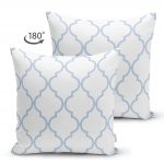 - Suet-K-2274-1 - Realhomes  Modern Ogea Temalı Çift Taraflı Dijital Baskılı Dekoratif Süet Kırlent Kılıfı Realhomes