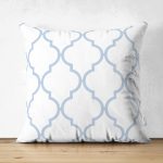 - Suet-K-2274 - Realhomes  Modern Ogea Temalı Çift Taraflı Dijital Baskılı Dekoratif Süet Kırlent Kılıfı Realhomes