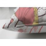 - Suet-K-2282-2 - Realhomes  Özel Tasarım Renkli Kelebek Desenli Çift Taraflı Dijital Baskılı Süet Yastık Kılıfı Realhomes