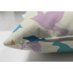 - Suet-K-2284-2 - Realhomes Modern Kuşlar Çift Taraflı Dijital Baskılı Dekoratif Süet Yastık Kırlent Kılıfı Realhomes