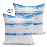 - Suet-K-2294-1 - Realhomes  Mavi Beyaz Renkli Çift Taraflı Dijital Baskılı Modern Süet Kırlent Kılıfı Realhomes