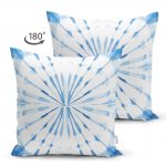 - Suet-K-2309-1 - Realhomes  Ebru Motifli Çift Taraflı Dijital Baskılı Modern Süet Kırlent Kılıfı Realhomes