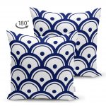 - Suet-K-2320-1 - Realhomes Realhomes Çift Taraflı Geometrik Desenli Dekoratif Süet Yastık Kırlent Kılıfı Realhomes