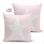 - Suet-K-234-1 - Realhomes RealHomes Çift Taraflı Dijital Baskılı Dekoratif Süet Yastık Kırlent Kılıfı Realhomes