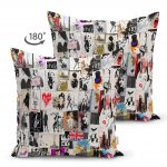- Suet-K-2382-1 - Realhomes Toplu Model Resim Çift Taraflı Dijital Baskılı Dekoratif Süet Yastık Kırlent Kılıfı Realhomes