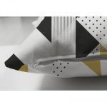 - Suet-K-2408-2 - Realhomes Bağımsız Geometrik Şekiller Dijital Baskılı Çift Taraflı Süet Yastık Kırlent Kılıfı Realhomes