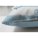 - Suet-K-2423-2 - Realhomes  Mavi Beyaz Denizci Dijital Baskılı Çift Taraflı Süet Yastık Kırlent Kılıfı Realhomes