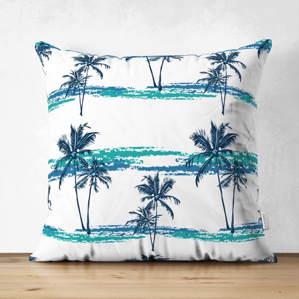 - Suet-K-2424 - Realhomes  Kar Tanesi Motifli Zigzag Temalı Dijital Baskılı Çift Taraflı Süet Yastık Kırlent Kılıfı Realhomes