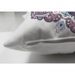 - Suet-K-2448-2 - Realhomes  Daire Çini Desenli Dijital Baskılı Çift Taraflı Süet Yastık Kırlent Kılıfı Realhomes