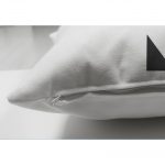 - Suet-K-2466-2 - Realhomes  Martı Desenli Flamingo Temalı Dijital Baskılı Çift Taraflı Süet Yastık Kırlent Kılıfı Realhomes