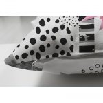 - Suet-K-2467-2 - Realhomes  Bal Peteği Temalı Nilüfer Çiçeği Motifli Dekoratif Çift Taraflı Süet Kırlent Kılıfı Realhomes