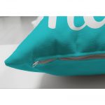 - Suet-K-248-2 - Realhomes  Home Sweet Home Dijital Baskılı Dekoratif Çift Taraflı Süet Yastık Kırlent Kılıfı Realhomes